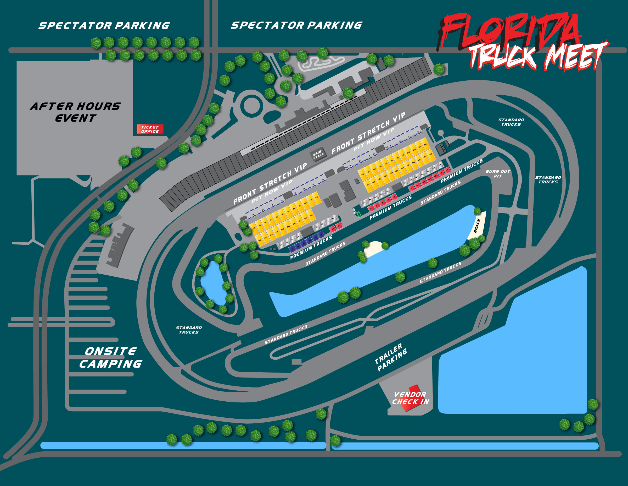 Event Map Florida Truck Meet